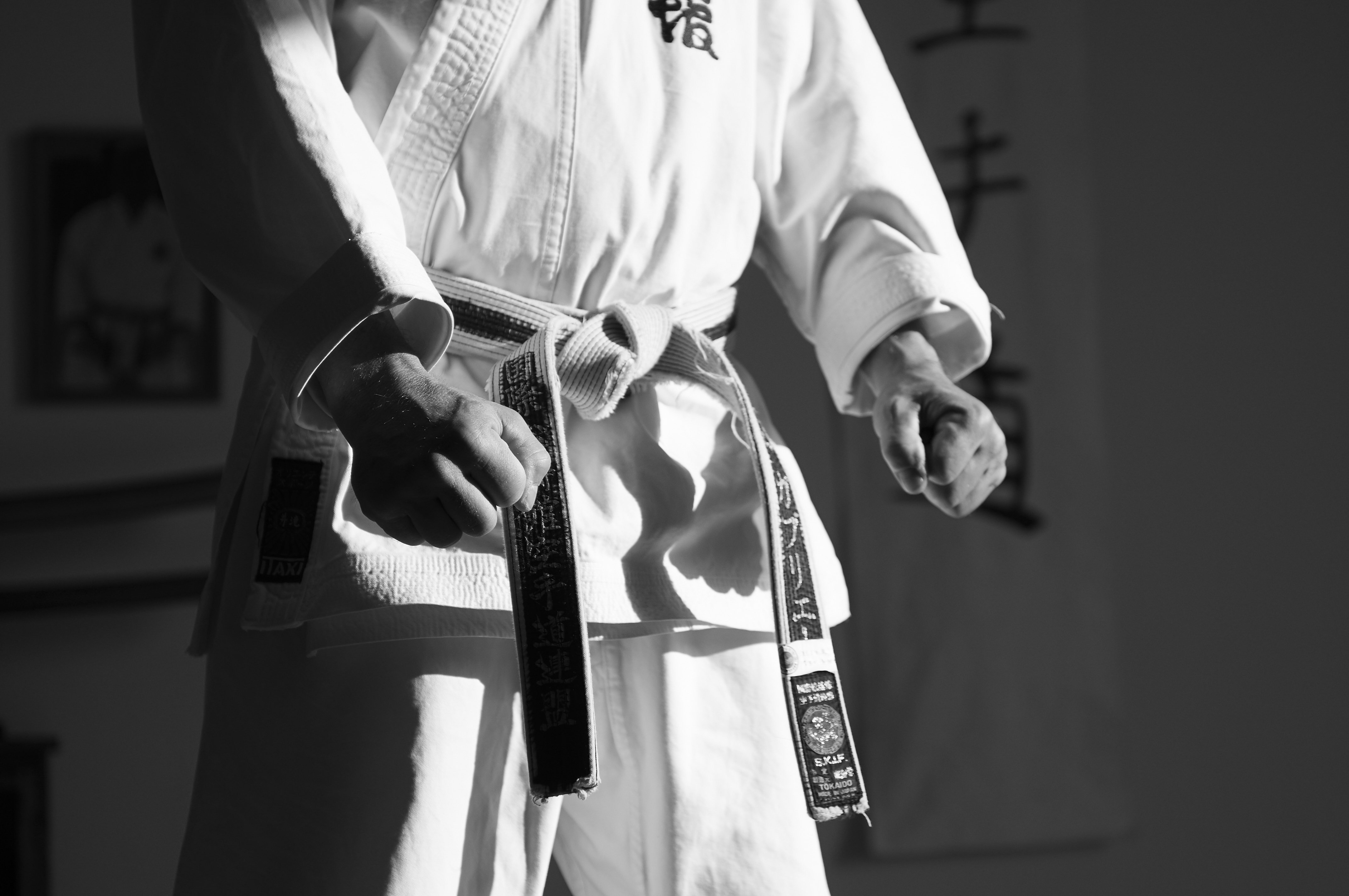 posizione esemplificativa di karate corso del centro ASD Centro Studi Arti Marziali